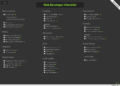 Web Developer Checklist | Web development design, Web development ...
